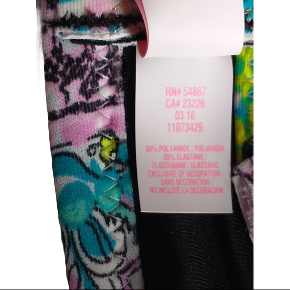 **SOLD**VS Embroidered Sequin Bikini Top - Picture 8 of 9